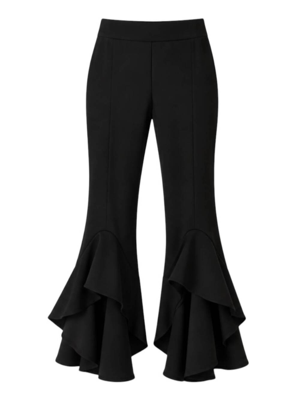 NEW TOPIA women's flare dress pants in black